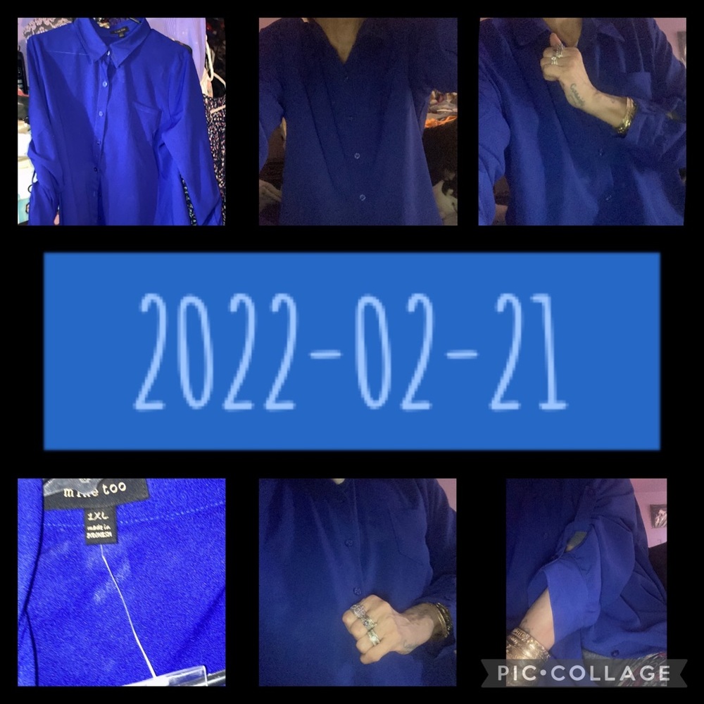 Mine Too button down blouse